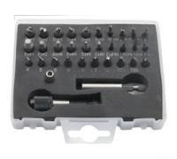 Set di estrattori per viti con asta a sgancio rapido per la rimozione di bulloni spogliati, kit di rimozione viti danneggiate, incluse punte per trapano a mano sinistra per testa rotta e vite