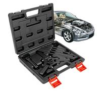 Set di estrattori per volante a 3 bracci, in acciaio al carbonio | Estrattore dell'albero a gomiti, puleggia per garage, officina, negozio, magazzino, fabbrica, stazione, casa