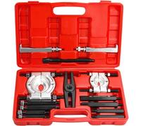 Set di estrattori separatori per cuscinetti, 14 pezzi, capacità di 5 tonnellate per rimozione senza sforzo dei cuscinetti, splitter da 5,1 cm e 7,6 cm, kit di attrezzi durevole