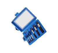Set di estrazione di viti filettate in acciaio al carbonio con rimozione di tubi resistenti alla corrosione di varie dimensioni per riparazioni di tubi, kit di rimozione dell'acqua