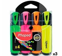 Set di Evidenziatori Maped Fluor Quality Neon Multicolore [3 Unità]
