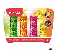 Set di Evidenziatori Maped Multicolore 4 Pezzi [12 Unità]