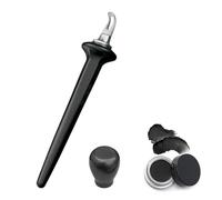 Set di eyeliner Arcbelle, kit di eyeliner a prova di smalto con crema nera e marrone, strumento di le anche in silicone, applicatore per il trucco a pennello in silicone, lungo durata (A1)