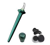 Set di eyeliner Arcbelle, kit di eyeliner a prova di smalto con crema nera e marrone, strumento di le anche in silicone, applicatore per il trucco a pennello in silicone, lungo durata (D1)