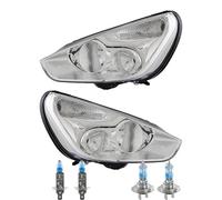 Set di fanali destro e sinistro H1/H7 per Galaxy WA6 S-Max, lampadine incluse