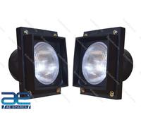 Set Di Fari A Led Con Lampadine 12V Per Trattore Mahindra E Eicher
