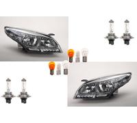 Set Di Fari Adatto Per Renault Megane III 11/08-03/12 + Luce Mit. Sin. Des.
