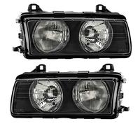 Set di fari alogeni anteriori sinistro e destro H7 per modello 3 Cabriolet E36