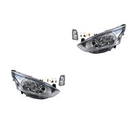 Set Di Fari Alogeni Compatibile Con Ford B-Max 10/12 - H7 H15 Fari Nebbiosi.