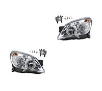 Set Di Fari Alogeni Compatibile Con Opel Astra H 03/04- H7 H1 Fendinebbia