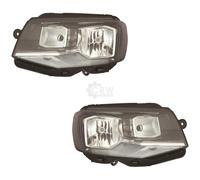 Set Di Fari Alogeni Con Motore Per H4 P21W PY21W W5W