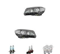 Set Di Fari Alogeni H7 Neri Per KIA Sorento III Inclusi Lampadine