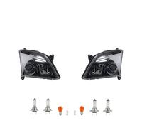 Set Di Fari Alogeni HSW Compatibile Con Opel Vectra C 2002-2005 Schw. Leu. L R