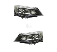 Set Di Fari Alogeni L E D Con Motore Per Opel Astra J H7 Tipo HELLA