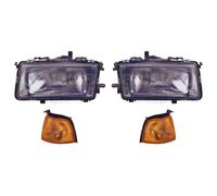 Set Di Fari Alogeni Per Audi 80 89 89Q 8A B3 06.86-10.91 Indicatori