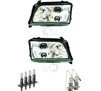 Set Di Fari Alogeni Per Audi A6 (4A/C4) Anno 06/94-10/97 H1/H1/H3 Con NSW