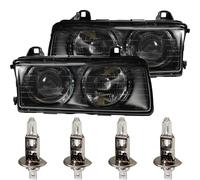 Set Di Fari Alogeni Per BMW Tipo 3 / E36 12.90-09.94 H1/H1 Senza Motore EH5