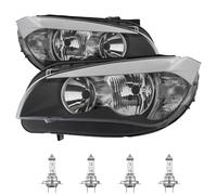 Set Di Fari Alogeni Per BMW X1 E84 Anno 03.09- H7/H7 Inclusi OSRAM