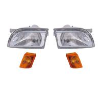 Set Di Fari Alogeni Per Ford Transit Furgone E_ _ 2.5 Di Anno 91-00 Anno 94-00