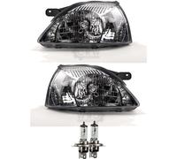 Set Di Fari Alogeni Per Kia RIO (DC) Anno 10/02-02/05 H4 Con Motore
