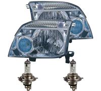 Set Di Fari Alogeni Per Nissan X-TRAIL T30 06.01- H4 Inclusi PHILIPS