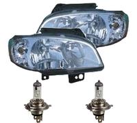 Set Di Fari Alogeni Per Seat Ibiza 3.99-04.02 H4 Senza Motore Con Freccia