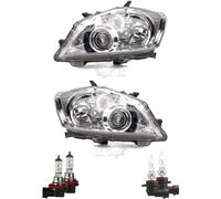 Set Di Fari Alogeni Per Toyota AURIS Anno 03/10- H11/HB3 Con Indicatori