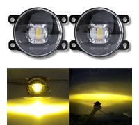 Set Di Fari Antinebbia A LED Per Dacia Logan 04-08 Lampade Gialle Coppia