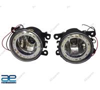 Set Di Fari Antinebbia Con LED DRL Per Modelli Ford Nissan Renault Suzuki AEs