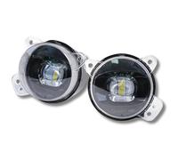 Set Di Fari Antinebbia LED Bianchi Per Skoda Fabia 07-14 Coppia Sinistra Destra