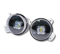 Set Di Fari Antinebbia LED Bianchi Per Skoda Fabia 99-07 Coppia Sinistra Destra