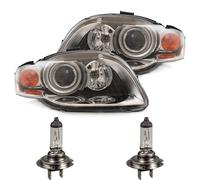 Set Di Fari Bi Xenon Per Audi A4 B7 8E Anno 04-09.06 Limo Avant Con Indicatori
