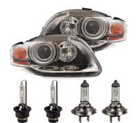 Set Di Fari Bi Xenon Per Audi A4 B7 8E Anno 04-09.06 Limo Avant Con Indicatori