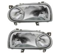 Set Di Fari Destro E Sinistro H1/H1 Per VW Golf III 1H1 1H5 1E7