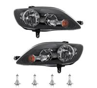 Set Di Fari Destro E Sinistro H7/H7 Per VW Golf Plus 5M1 521 Inclusi Lampadine