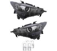 Set Di Fari Destro E Sinistro /W21W Per Mazda CX-5 KF Inclusi Lampadine Osram