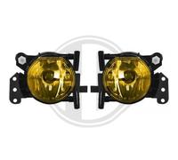 Set Di Fari Fendinebbia Anteriori Gialli Per BMW X3 E83 3 Serie Touring E91 E90