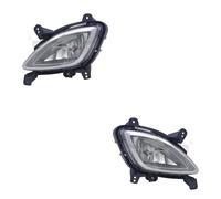 Set Di Fari Fendinebbia H27W 2 Con Lampadina Sinistra Destra Per Hyundai I10 PA