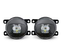 Set Di Fari Fendinebbia LED Gialli Look DTM GT CSL Per Nissan Navara 04-14