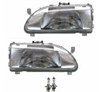 Set Di Fari H4 Per Renault 19 II B/C53_ D53_ 853_ L53_ S53_ Inclusi Lampadine