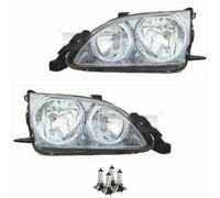 Set Di Fari H7/H7 Per Toyota Avensis Station Wagon _T22_ Inclusi Lampadine Osram