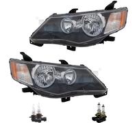 Set Di Fari HB3/HB4 Per Mitsubishi Outlander II CW_W Inclusi Lampioni Osram