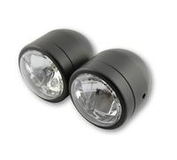 Set di fari HIGHSIDER smart, nero, abbaglianti + anabbaglianti
