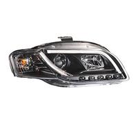 Set di fari incl. DRL 'Light-Bar' compatibile con Audi A4 B7 2005-2008 - Nero