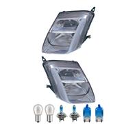 Set Di Fari Inclusi Lampade Premium Per Citroën C2 JM Con Motore LWR
