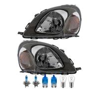 Set Di Fari Inclusi Lampade Premium Per Toyota Yaris SCP1_ NLP1_ Con Indicatori