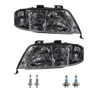 Set Di Fari Inclusi Lampadine OSRAM H1 H7 Con Indicatori Per Audi A6 4B C5 4B2