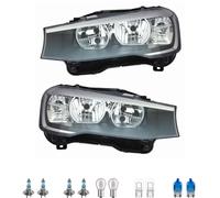 Set Di Fari Inclusi Lampadine OSRAM H7 Con Motore LWR Per BMW X3 F25 X4 F26