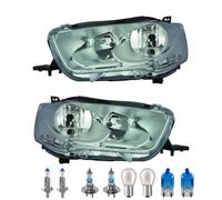 Set Di Fari Inclusi Lampadine OSRAM H7 H1 Per Citroën C-Elysee