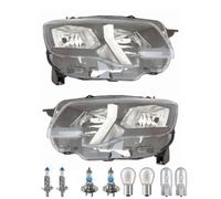 Set Di Fari Inclusi Lampadine OSRAM H7 H1 Per Peugeot Rifter Partner Kasten K9